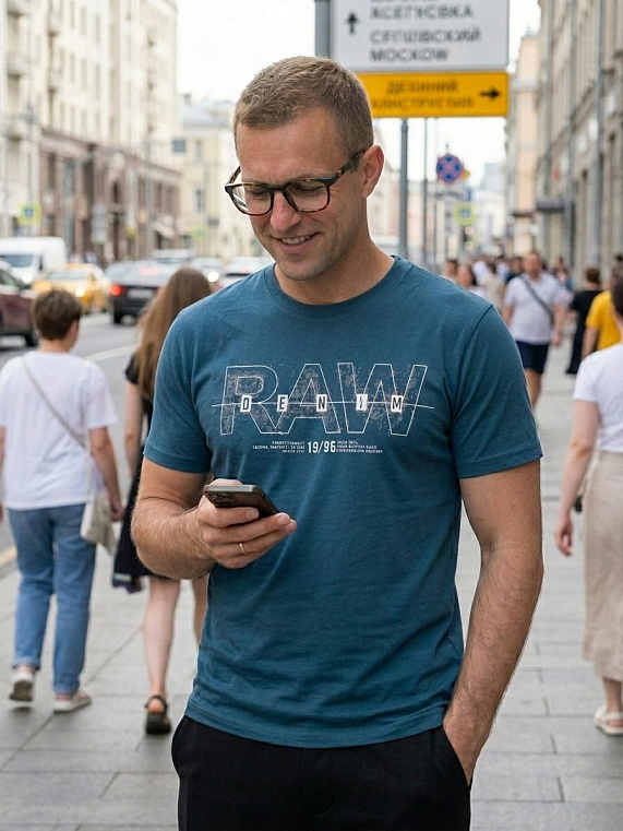 футболка мужская